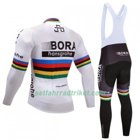 Radbekleidung Radtrikot Langarm + Lang Trägerhose 2017 Bora-Hansgrohe N002